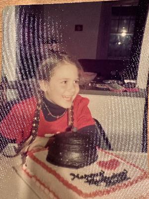 Sherry made me a special hunt cap birthday cake
